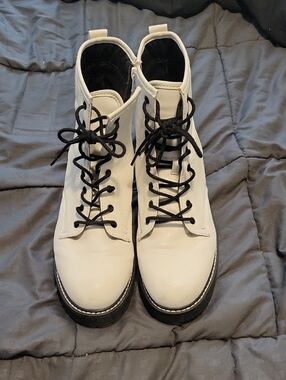 Madden Girl Combat Boots